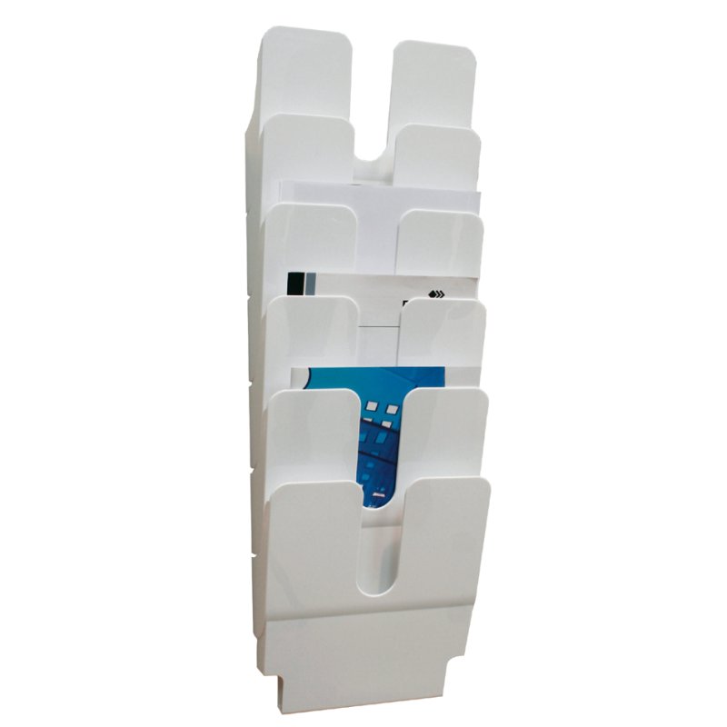 Durable wandbrochurehouder 'Flexiplus 6', A4, 6 vakken