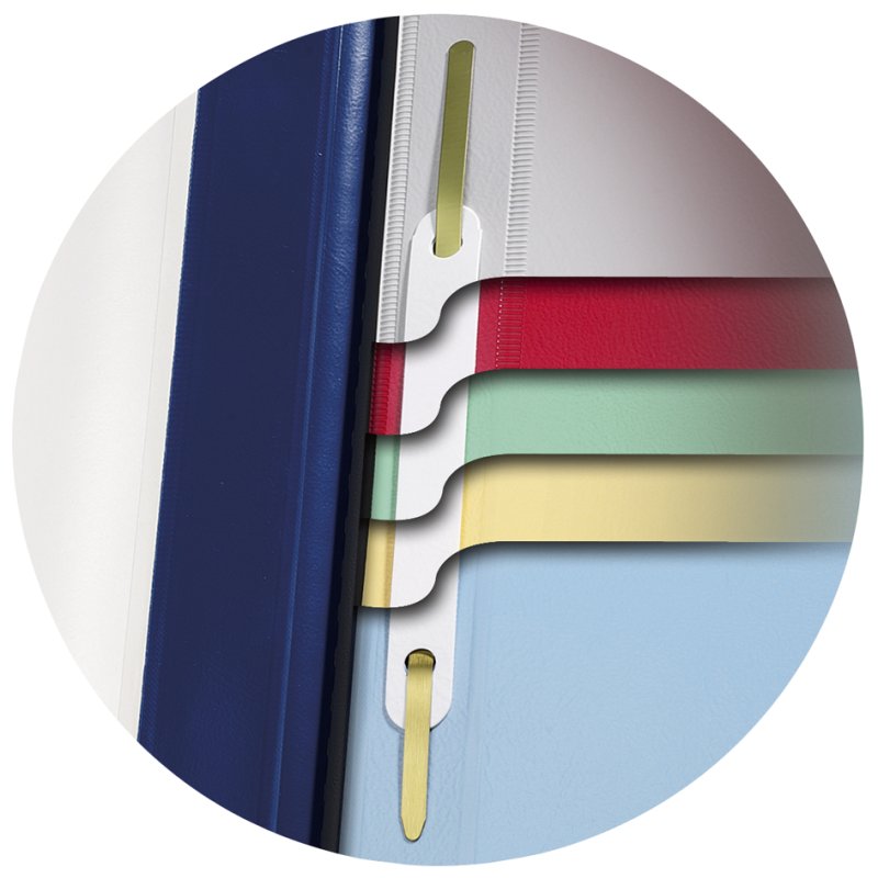 DURABLE organisatiemap DIVISOFLEX, A4, blauw, 5 vakken
