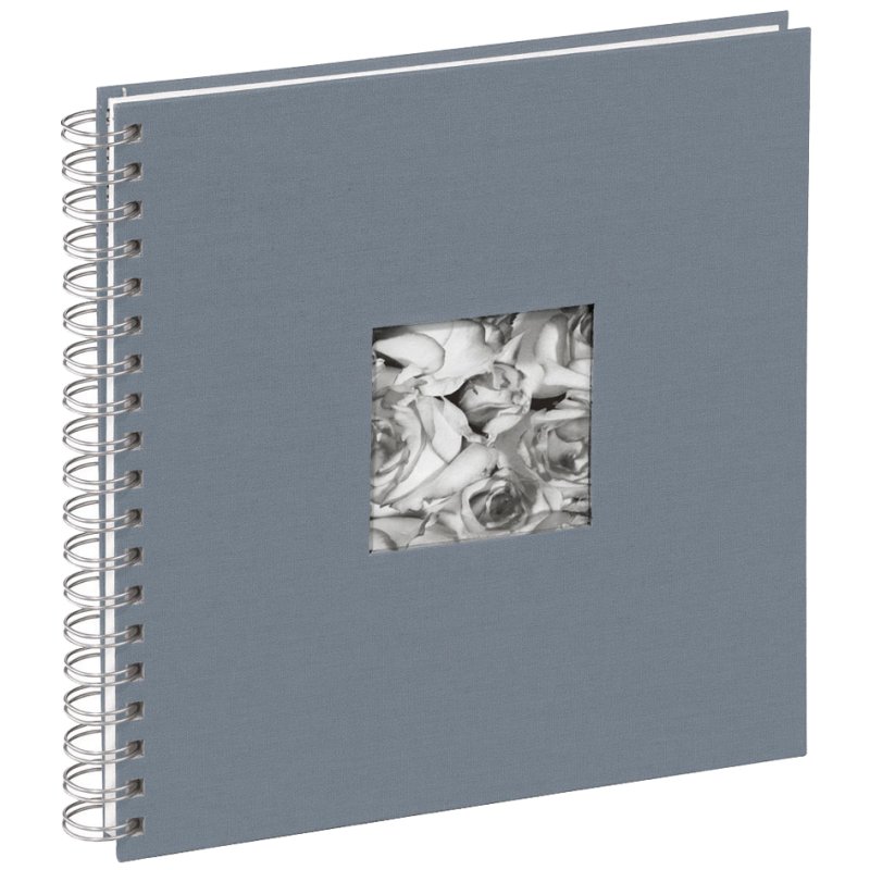 PAGNA album photo à spirales Passepartout, anthracite, 50 pages, 240×250 mm