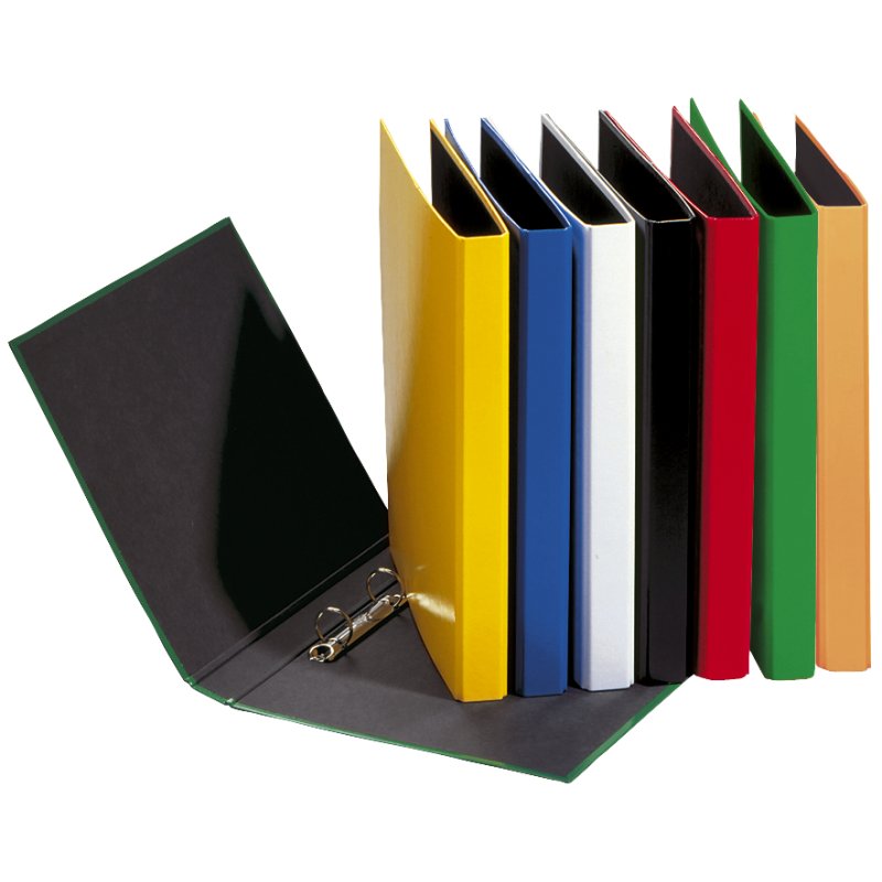 PAGNA classeur Basic Colours 2-anneaux, blanc, A4, 25 mm