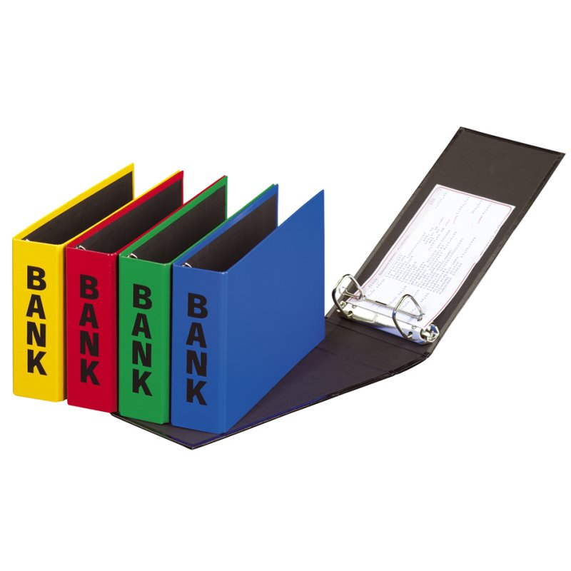 PAGNA bank folder Basic Colours, yellow, 50 mm spine width