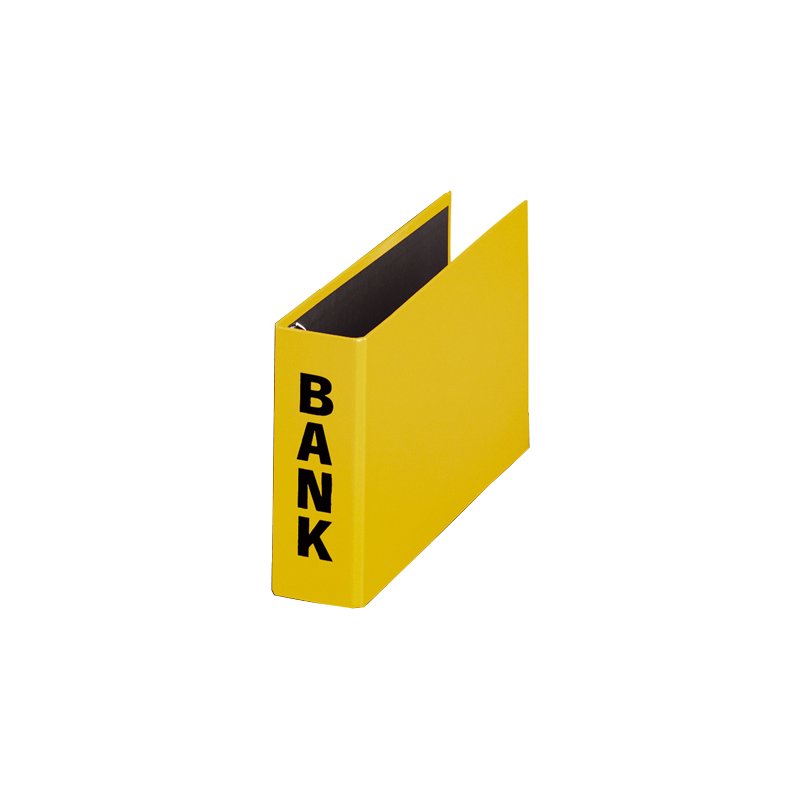 PAGNA bank folder Basic Colours, yellow, 50 mm spine width