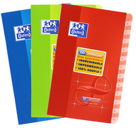 Oxford registerboek Infinium A-Z, 110×170 mm, geruit, 48 vel