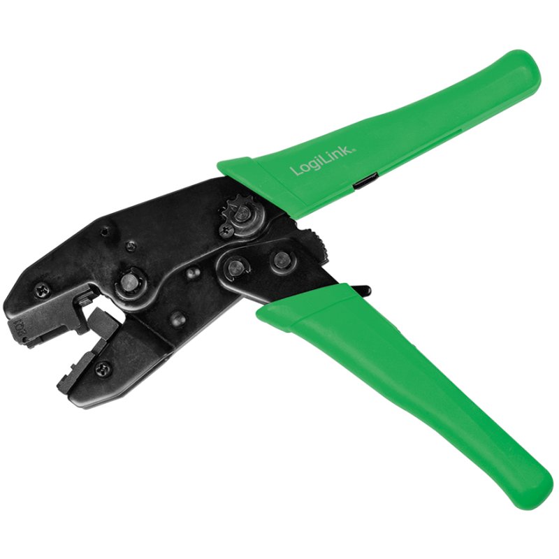 LogiLink Professional RJ45 krimpingtang, kabelstripper, zwart/groen