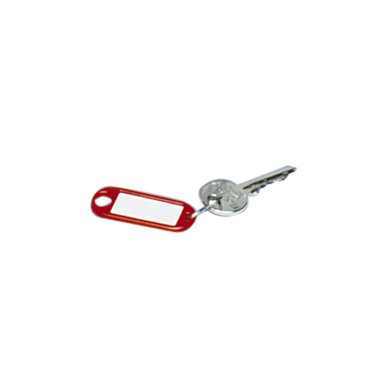 WEDO porte-clés avec anneau, marron, 18 mm, 100 pièces