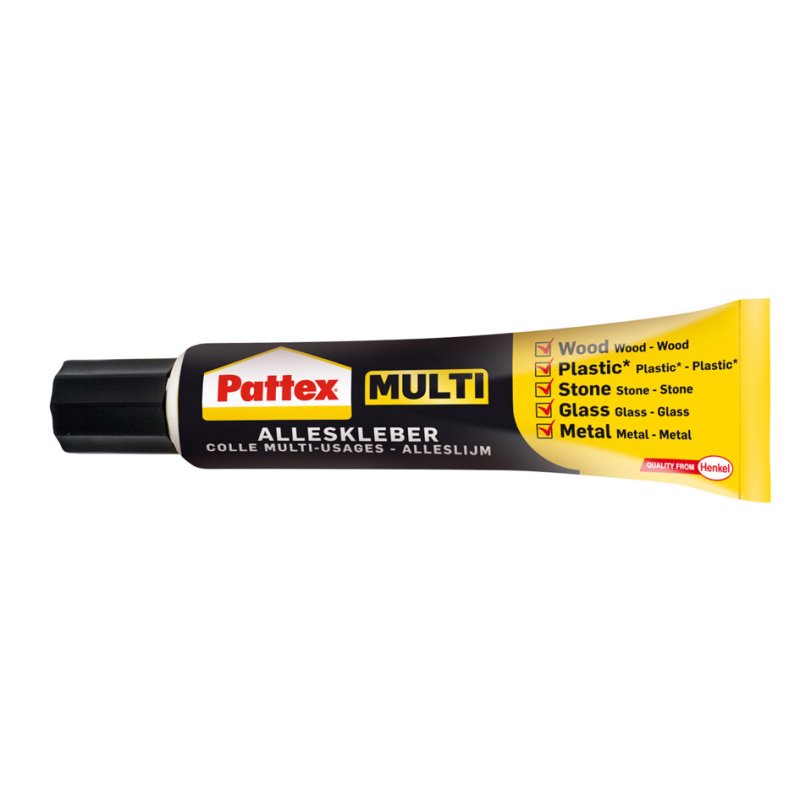 Pattex alleslijm Multi, oplosmiddelvrij, 20 g tube