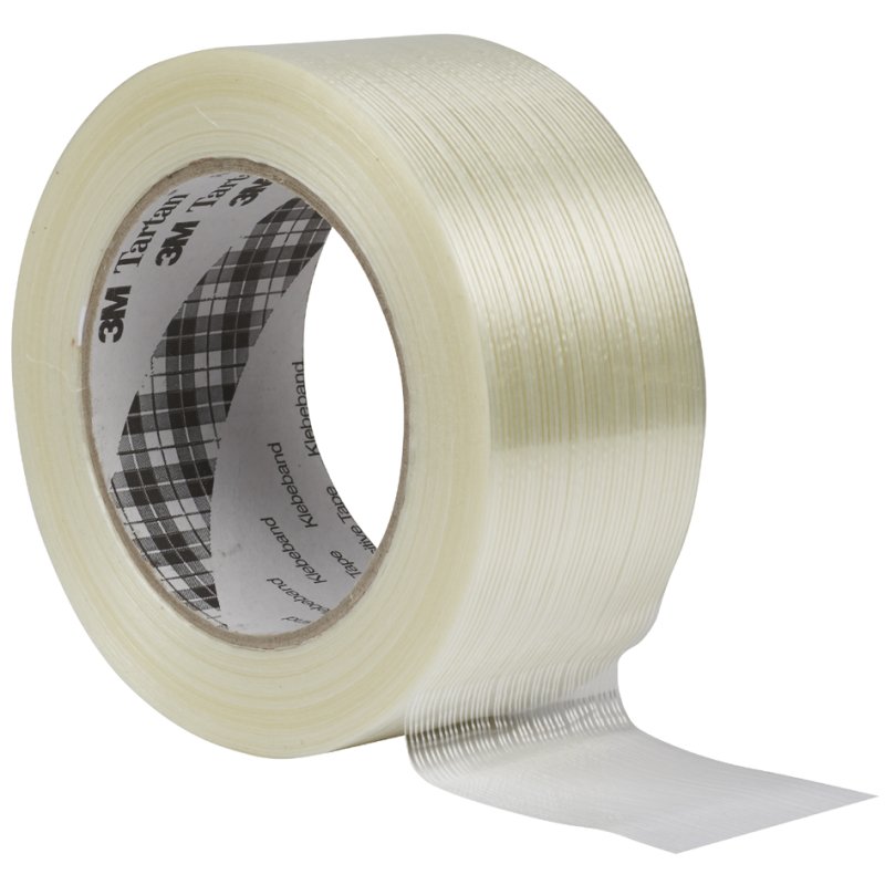 Tartan filamentplakband 8953, transparant, 50 mm × 50 m