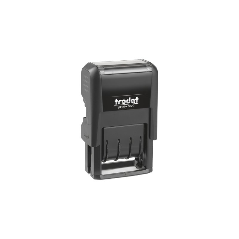 trodat datumstempel Printy 4.0 4820, zelfkleurend, 4 × 25 mm, zwart