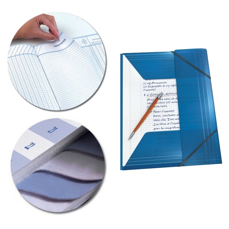 Oxford teacher's exercise books for secondary school, A4, 72 pages, 2 exercise books