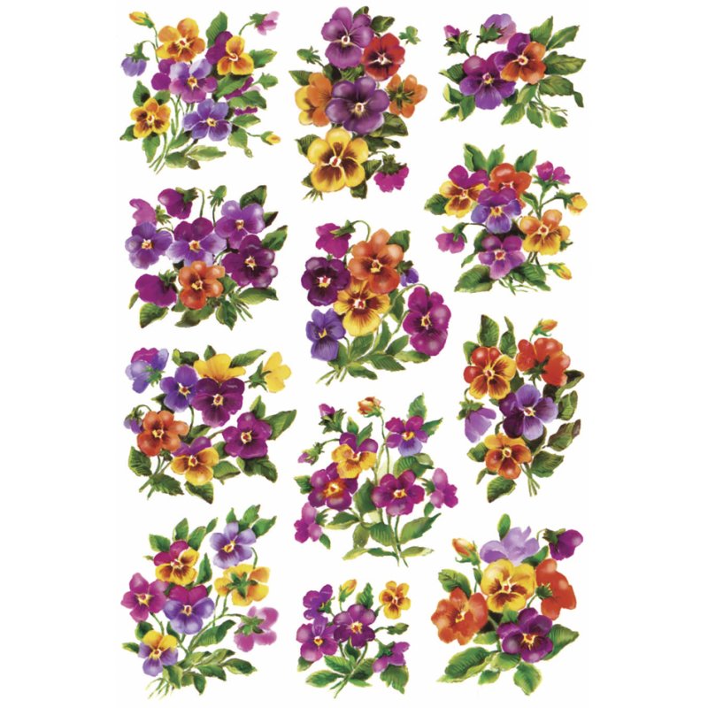 HERMA stickers décoration tournesols, papier auto-adhésif, 3 feuilles de 9 stickers