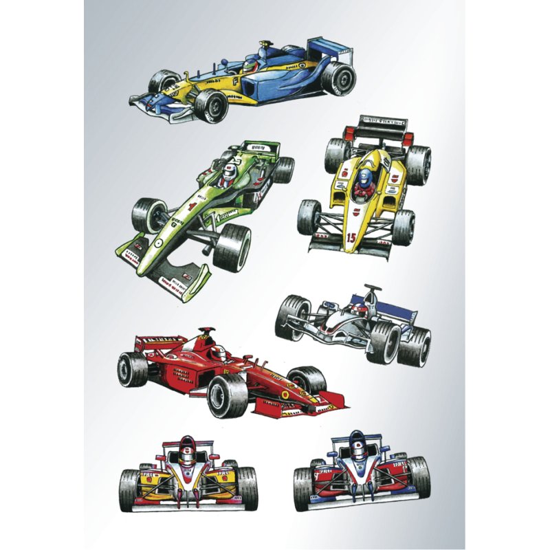 HERMA autocollants police et services d'urgence, auto-adhésifs, 84×120 mm, 3 feuilles de 12 autocollants