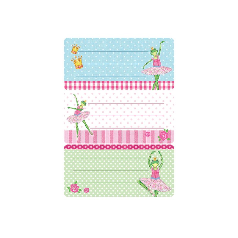 HERMA Prinses schoolboek-etiketten, 76×35 mm, 6 stuks
