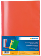 HERMA omslagen transparant A4, plastic, 25 stuks