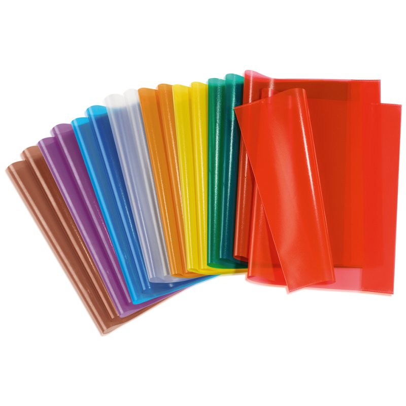 HERMA pochettes de dossiers A5, PP, jaune transparent, 25 pièces