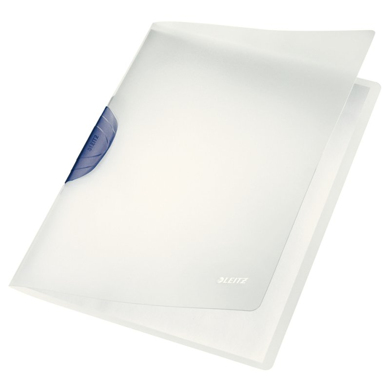 LEITZ pince-notes ColorClip Magic A4, gris foncé, 30 feuilles