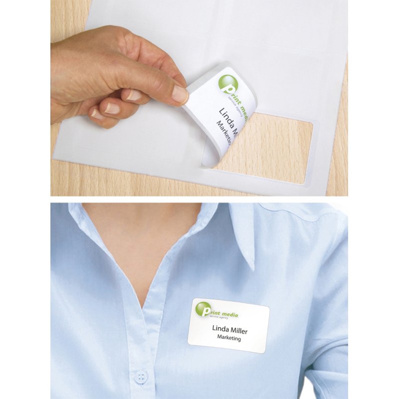 HERMA special name labels, white, removable