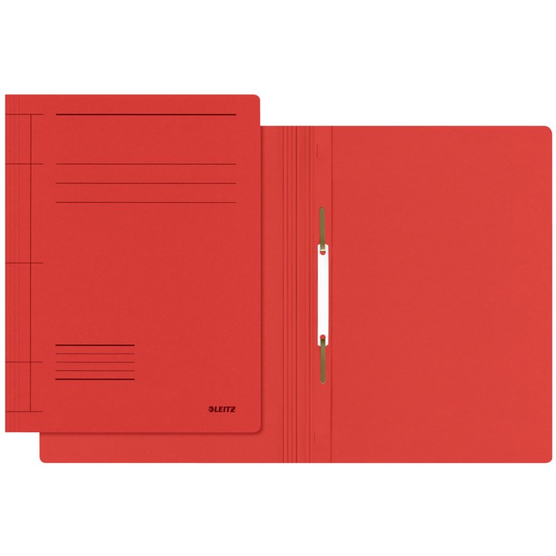 LEITZ relieur rapide Fresh A4, rouge, carton, 25 pièces
