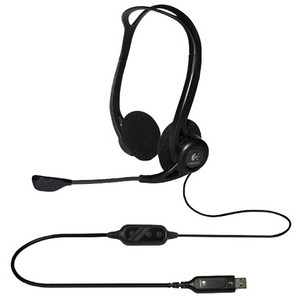 Logitech PC Headset 960 USB, zwart, USB-aansluiting