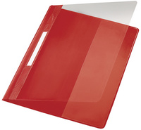 LEITZ snelhechter Exquisit A4, PVC-hartfolie, blauw, 250 vel