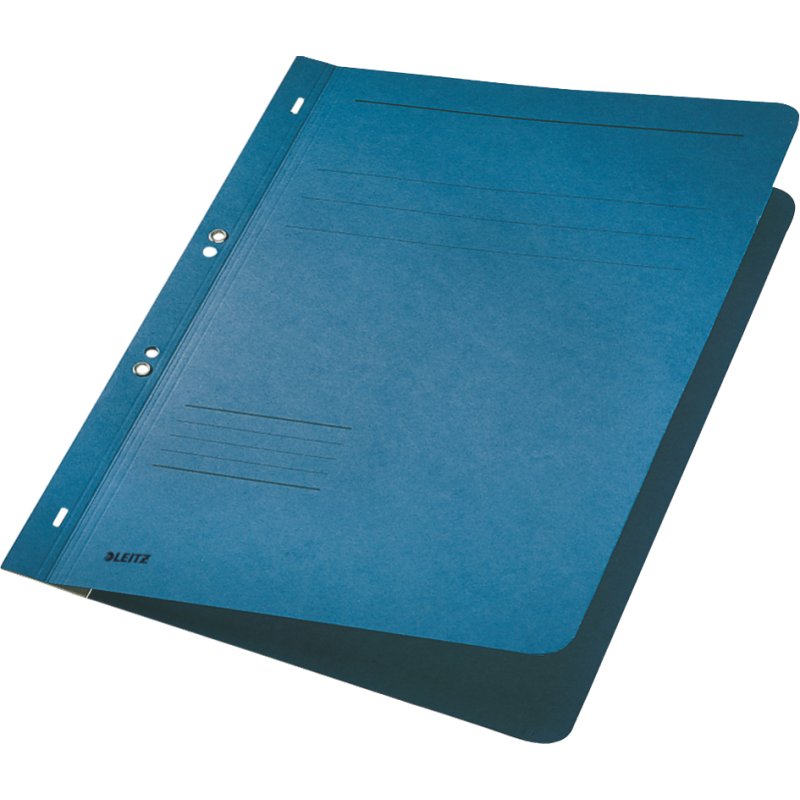 Leitz chemise de classement A4, carton, bleu, 50 pièces