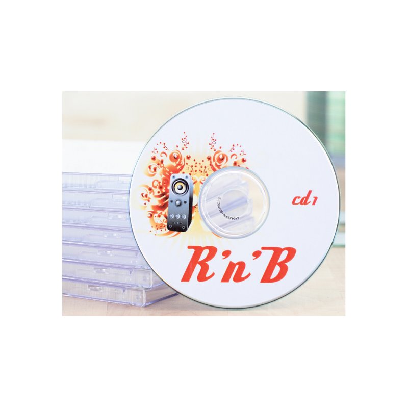 HERMA Étiquettes CD/DVD SPECIAL, diamètre 116 mm, blanc, 50 pièces