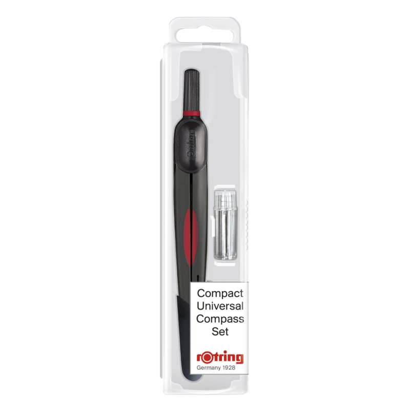 rotring compas universel COMPACT, 130 mm, cercles jusqu'à 320 mm