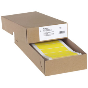 HERMA computerlabels doorlopend, 88,9×35,7 mm, 1-baans, geel, 2000 stuks