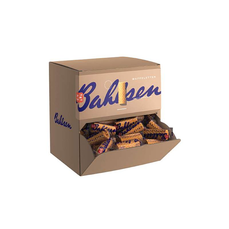 Bahlsen Waffeletten crispy wafer biscuits, display, 150 pieces
