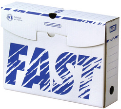 FAST archiefbox, 250×330 mm, rugbreedte 80 mm, 25 stuks