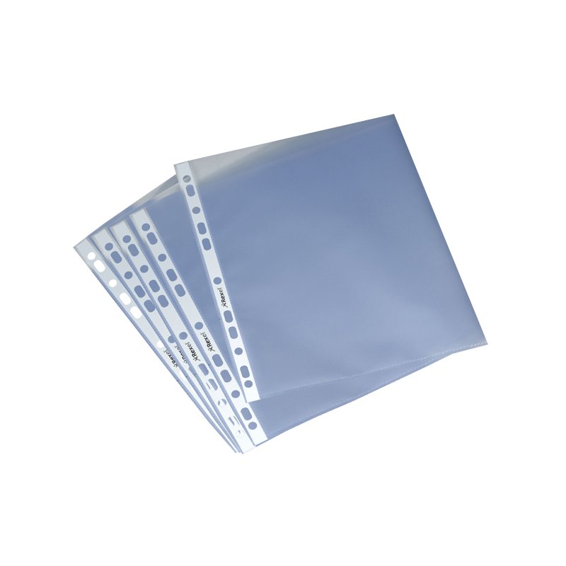 Rexel pochettes de documents standard, A4, PP grainé, 0,065 mm