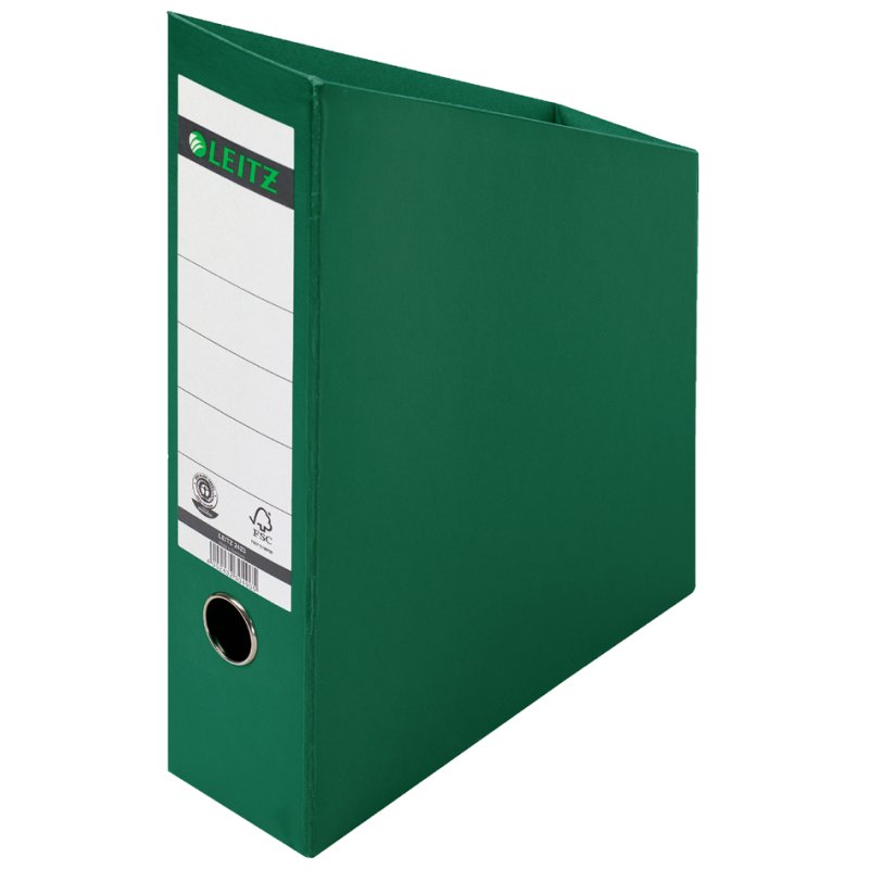 LEITZ classeur à documents debout A4, carton rouge, 76 mm