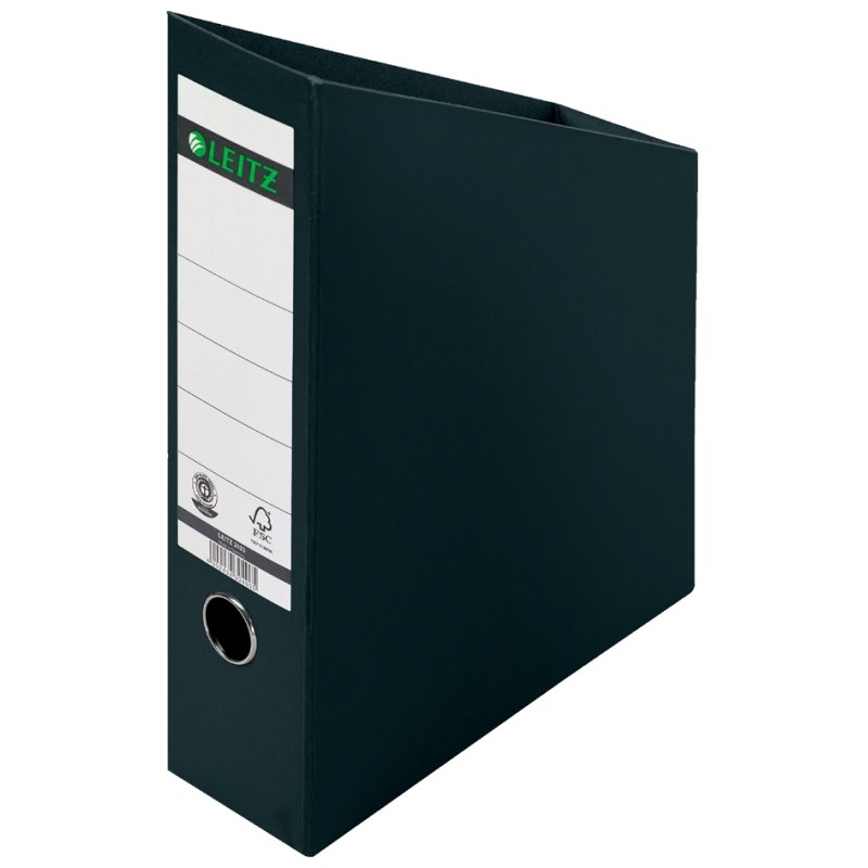 LEITZ classeur à documents debout A4, carton rouge, 76 mm