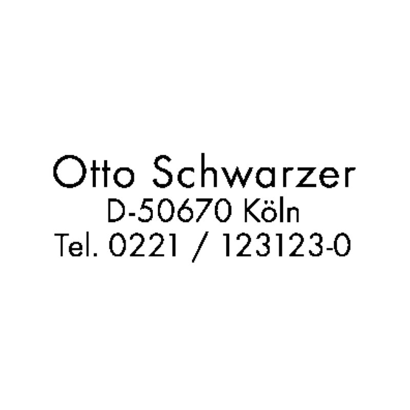 trodat tekststempel Printy 4910 4.0, 3-regelig, rood, zelfinkleurend