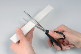 DURABLE scannerschienen SCANFIX zelfklevend, 40 mm hoogte, 200 mm lengte, 5 stuks