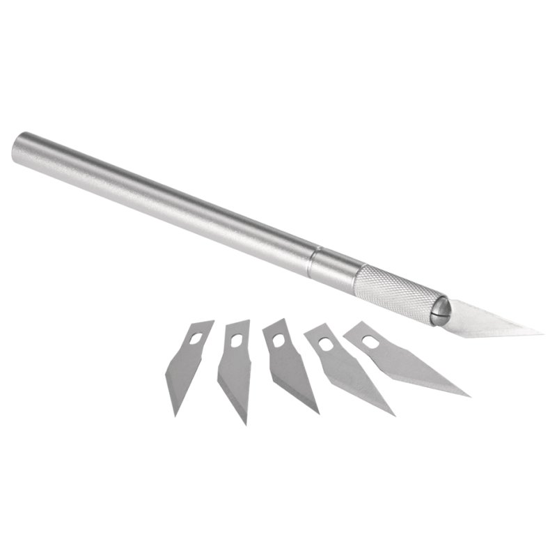 Transotype Lames de rechange pour scalpel pointu, 10 pièces, boîte plastique