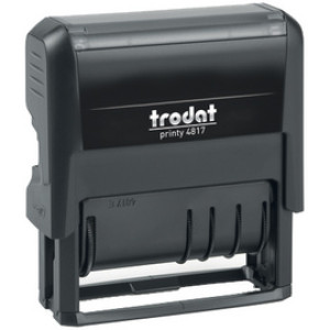 trodat woordbandstempel Printy Dater 4817, zelfinkleurend, 4 x 46 mm