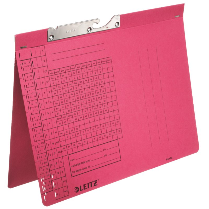LEITZ Dossier suspendu combiné A4, orange, 250 g/m², 50 pièces