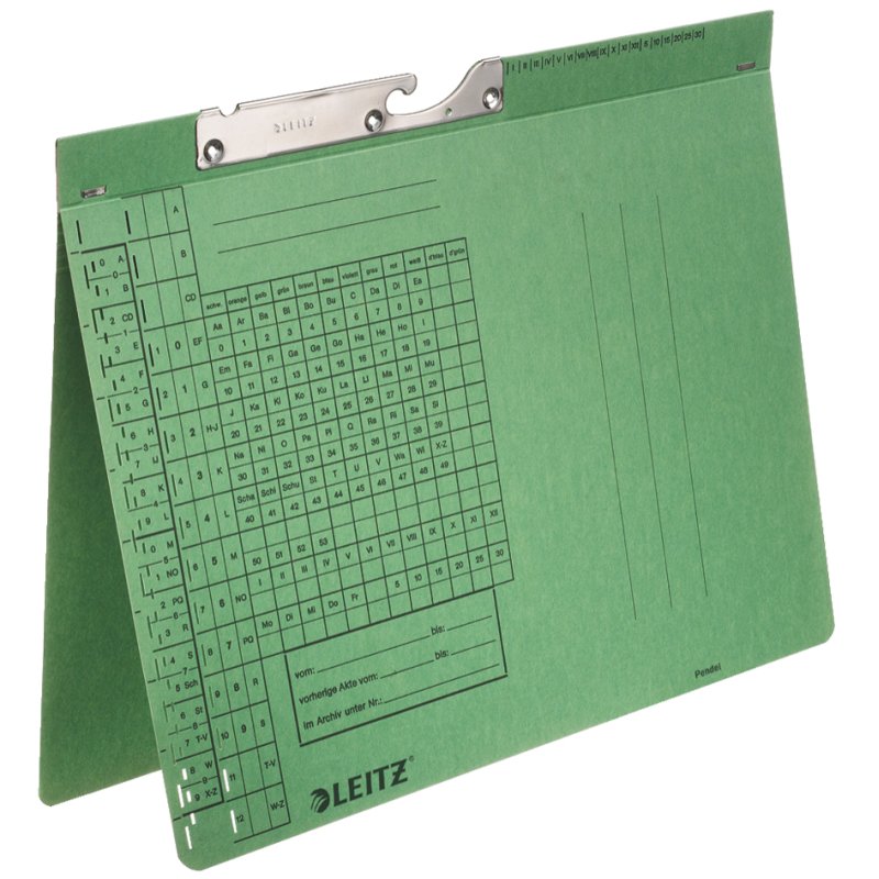 LEITZ Dossier suspendu combiné A4, orange, 250 g/m², 50 pièces