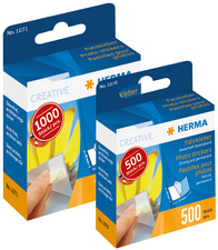 HERMA foto-kleefpuntjes, kartonnen dispenser, 500 stuks