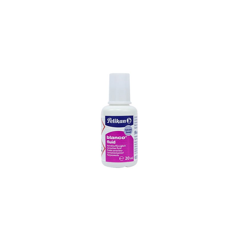 Pelikan liquide correctrice, blanc, 20 ml, séchage rapide