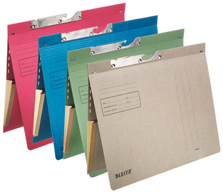 Leitz zwengelmapje A4, blauw, 50 stuks