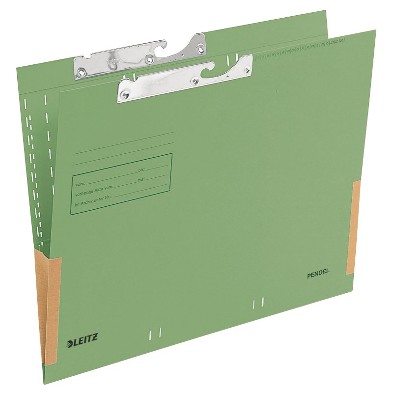Leitz pendeltas A4, motif grenouille, vert, 50 pièces