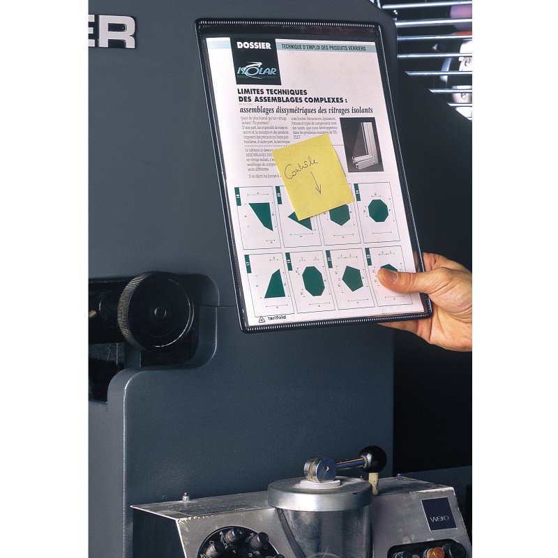 djois tableau magnétique de visualisation, DIN A4, jaune, 5 pièces