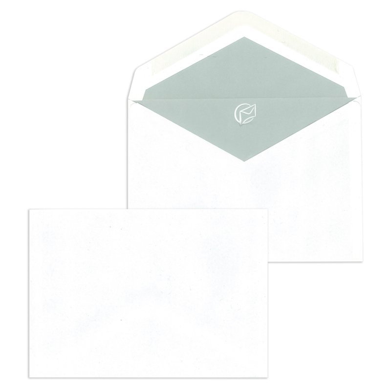MAILmedia enveloppes C6, bande adhésive humide, blanc, 1000 pièces