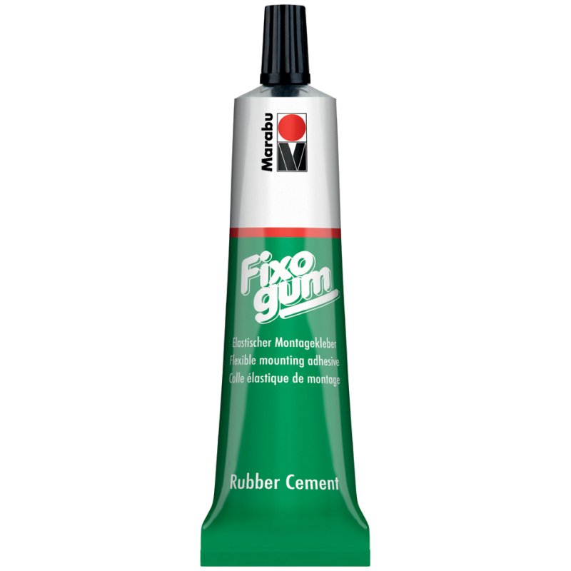 Marabu montagelijm Fixogum Rubbercement, herbruikbaar, 50 g tube