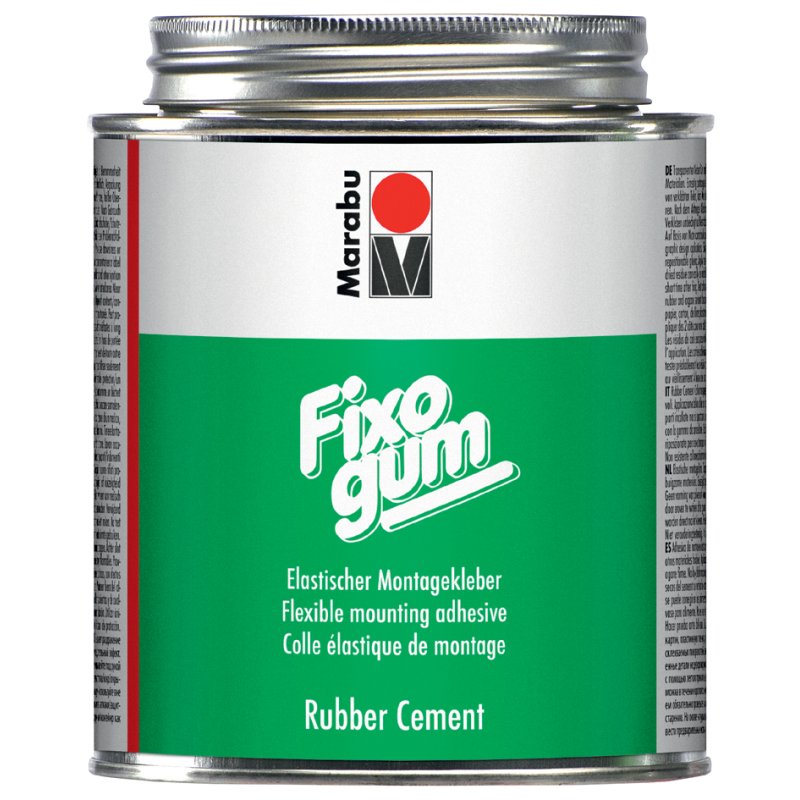Marabu montagelijm Fixogum Rubbercement, herbruikbaar, 50 g tube