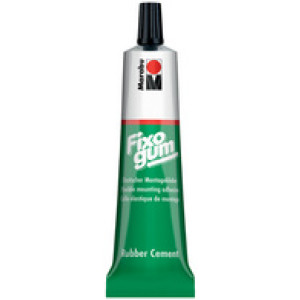 Marabu montagelijm Fixogum Rubbercement, herbruikbaar, 50 g tube