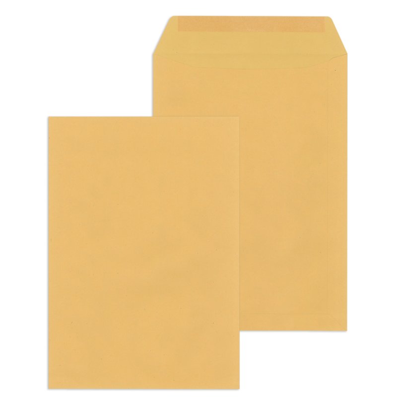 MAILmedia enveloppes d'expédition C4, marron, sans fenêtre, 250 pièces