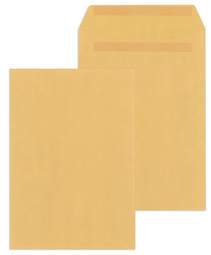 MAILmedia verzendtassen B4 zelfklevend, zonder venster, natronbruin, 250 stuks