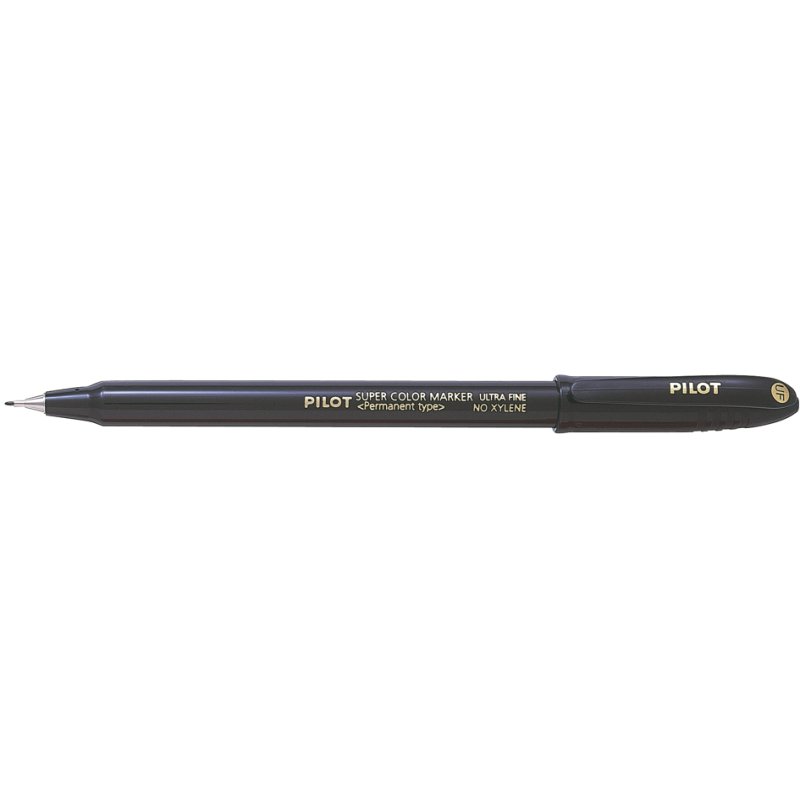 PILOT permanent marker ultra fine, black, 0.4 mm
